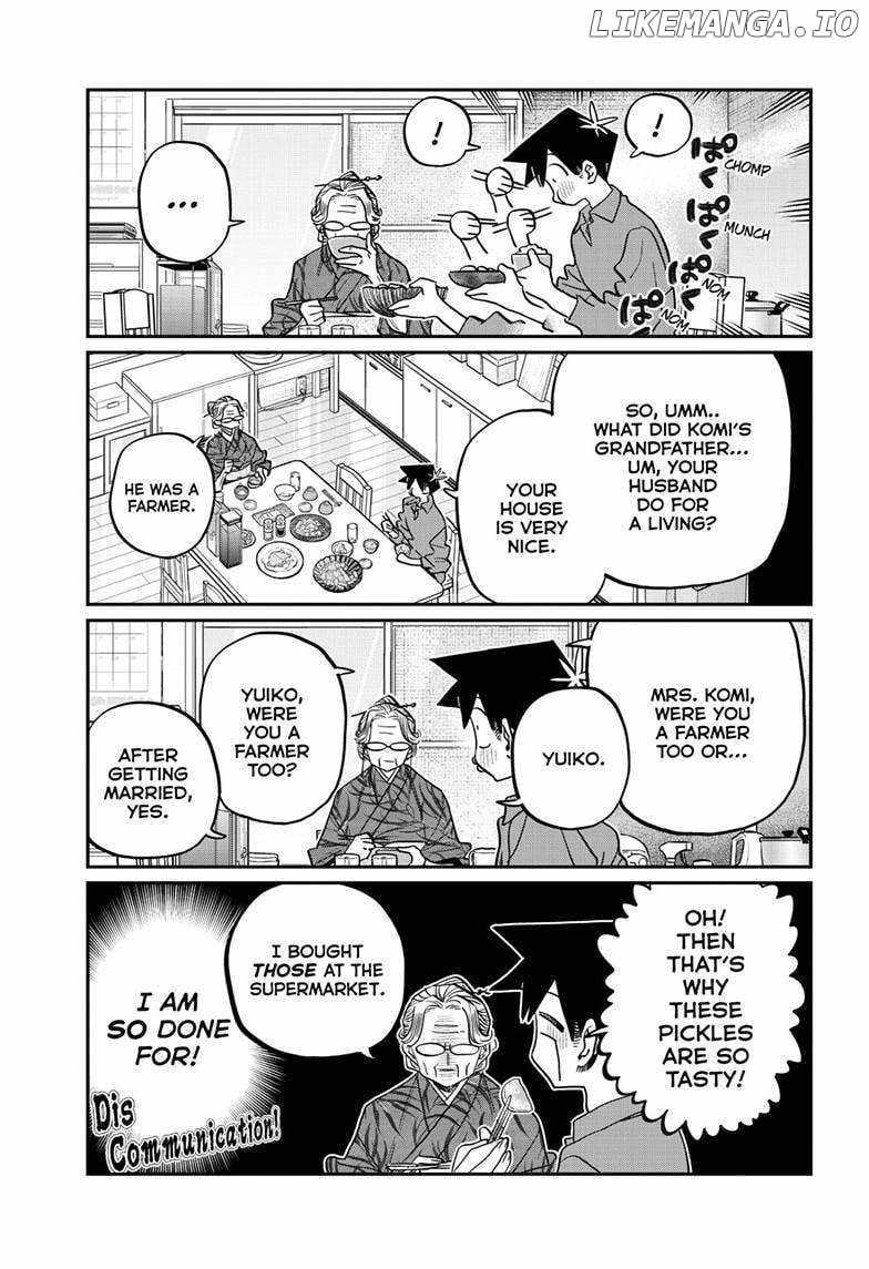 Komi-san wa Komyushou Desu Chapter 476 10